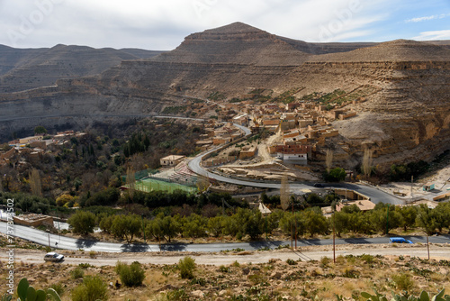 Sceniw view from Taberdga, khenchela photo