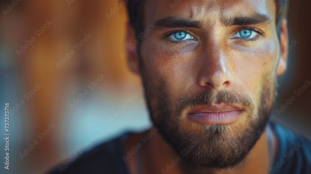 A Man With Ptsd Seeking Counseling For Traum Background | A man with sad face A Man With Ptsd Seeking Counseling For Traum Background | A man with sad face