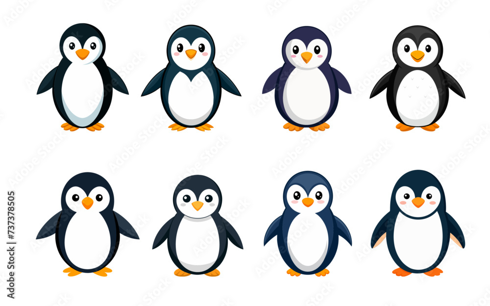 set of penguins set of penguins