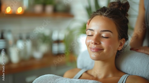 A Woman With Fibromyalgia Receiving Massage Wallpaper