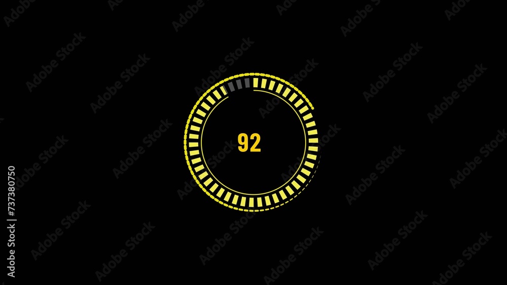Circle Downloading and Upload icon loop out motion illustration background. Circle Downloading and Upload icon loop out motion illustration background.