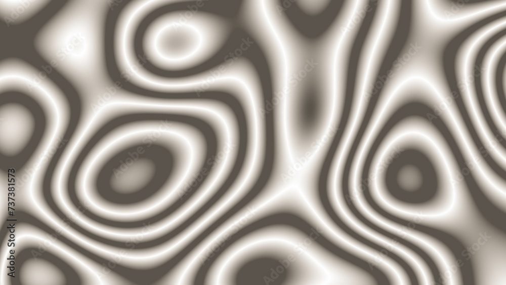 Abstract white color glossy marble liquid wave background illustration.