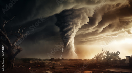 Natural Disaster, Tornado.