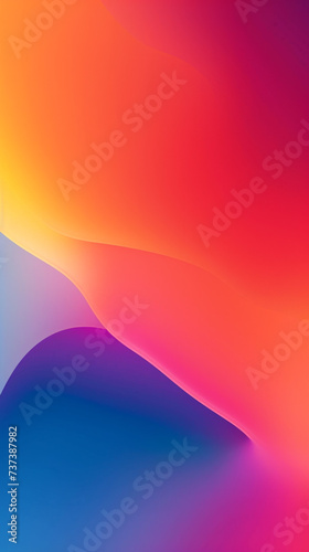 Vibrant Abstract Mobile Wallpaper  A Colorful Backdrop for iOS  Android  and Mobile Phones