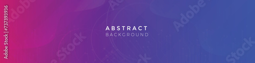 colorful collection with abstract Gradient shapes for linkedin social media banner
