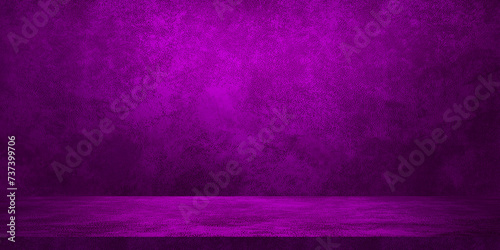 purple color studio background with light from above. leather texture backdrop for design. space for selling products on the website. violet pr pink banner background for advertising.