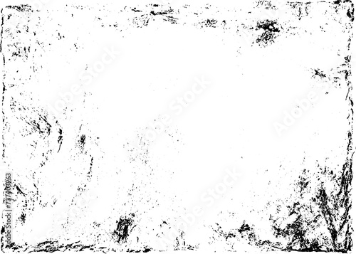 Wallpaper Mural Rustic grunge texture with grain and stains. Abstract noise background. PNG graphic illustration with transparent background. Torontodigital.ca