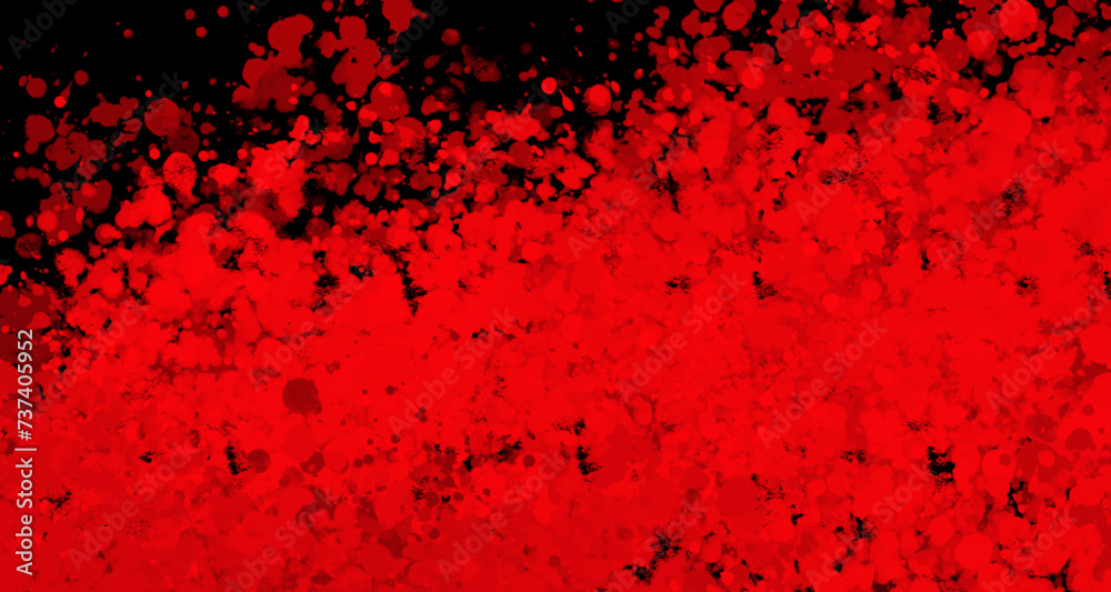 Red Paint Splatter