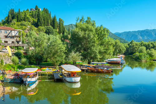 Virpazar village view. Montenegro
