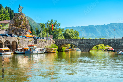 Virpazar Stone Bridge. Montenegro