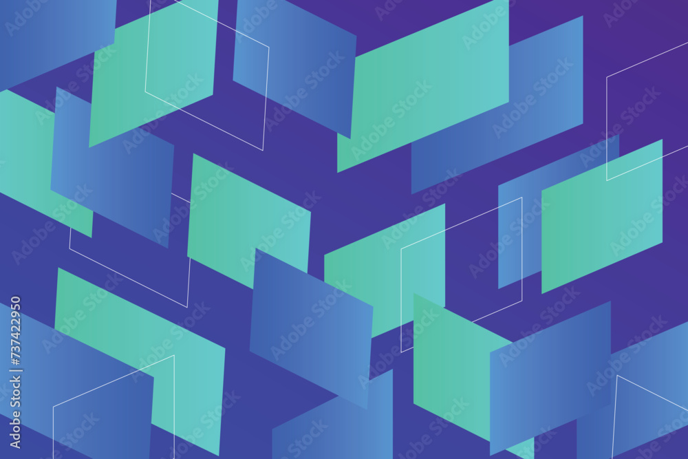 Geometric blue background with azure gradient elements. The composition combines various triangle shapes, lines and colors Geometric blue background with azure gradient elements. The composition combines various triangle shapes, lines and colors