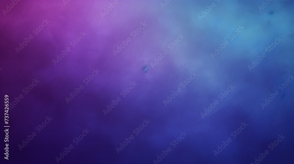 Blue to Purple Transition: Abstract Colour Gradient Background, Hand Edited Generative AI