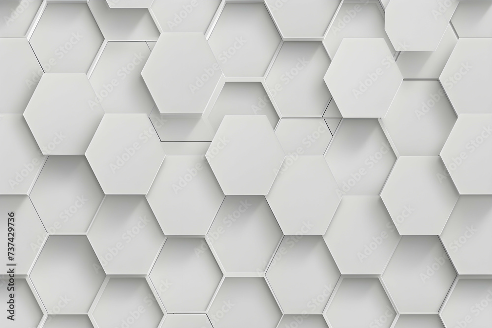 abstract background with hexagons