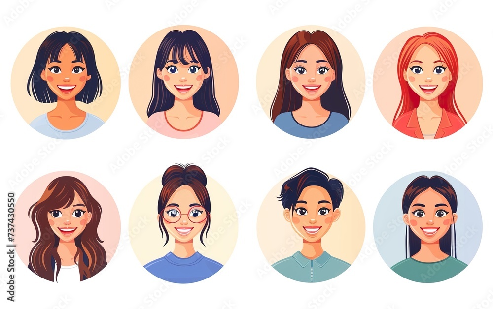 set of woman set of woman