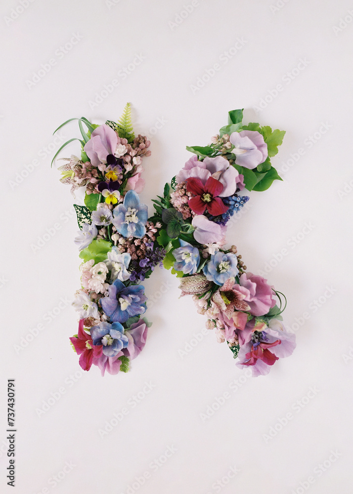 Floral Alphabet Floral Alphabet