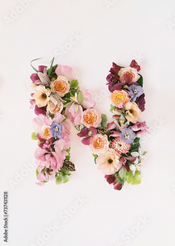 Floral Alphabet  photo