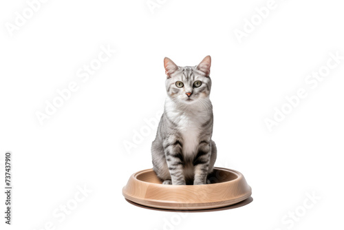 Cute Cat , isolated on transparent background, PNG