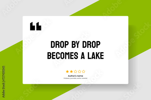 3D bubble testimonial banner, quote, infographic. Keep calm and Social media post template designs for quotes. Empty speech bubbles, quote bubbles and text box. Vector Illustration EPS10.