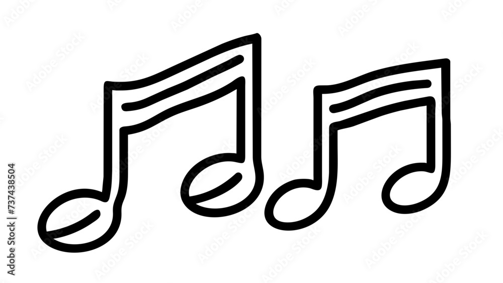 Music notes, music, music beat, music icon music-themed icons, featuring music notes, beats, and other musical elements, perfect for adding rhythm and melody to your designs.