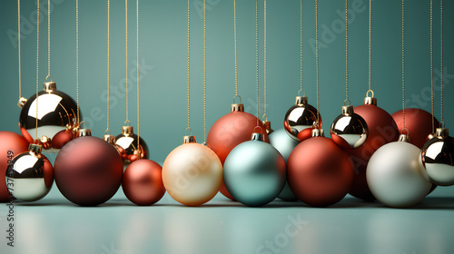 Festive Christmas Banner Background: Seasonal Greetings and Joyful Celebrations