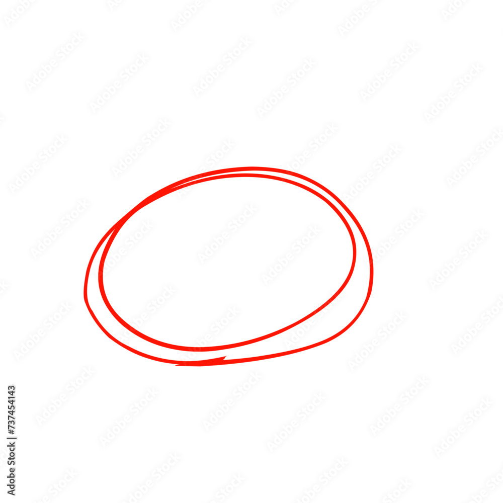 Red Marker Circle Red Marker Circle