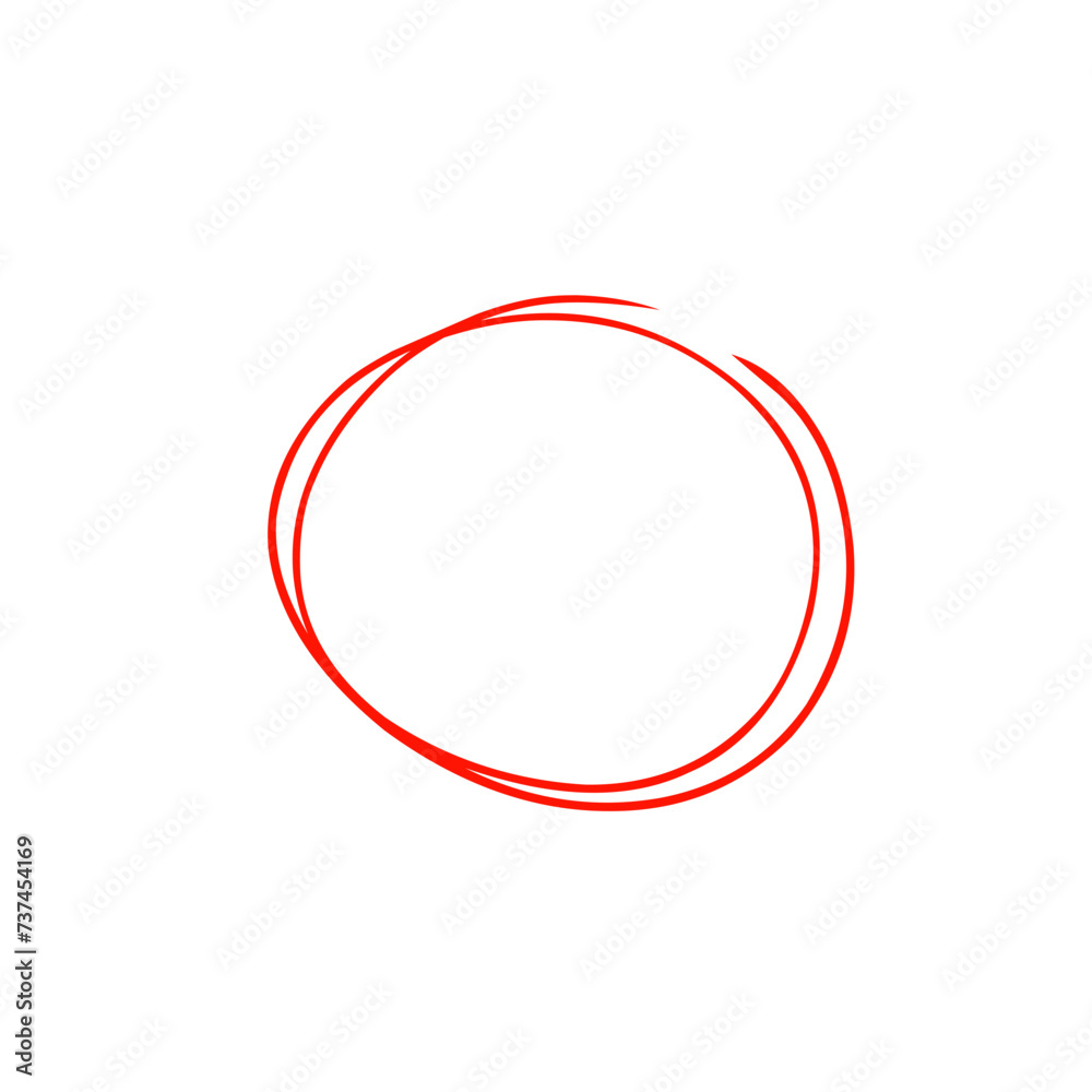 Red Marker Circle Red Marker Circle