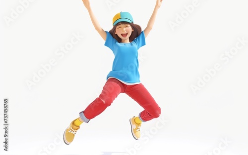 person jumping