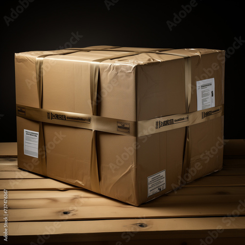 box, karton, karton, paket, container, braun, lieferung, schifffahrt, box, cargo, pappkarton, 3d, beförderung, palette, papier, transport, lager, 