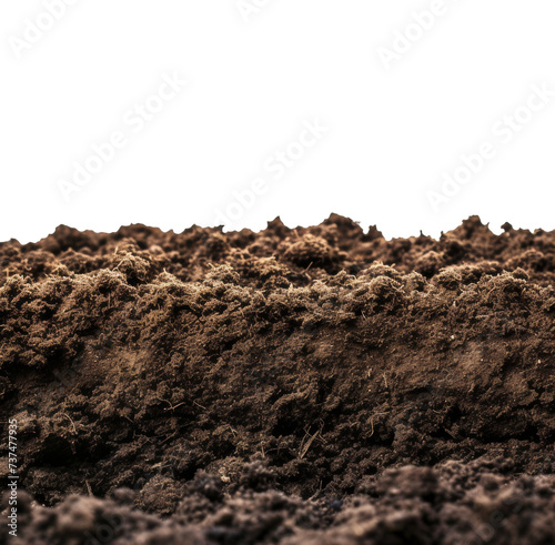 Close-Up of a Pile of Dirt