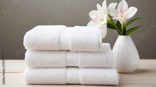Soft and Sensuous White Towel for Bathe and Wellness - Single Soft Cloth
