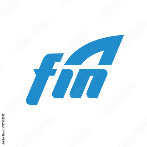 Free Download fin shark logo. Smart clean and modern logo design inspiration - GFXLoad