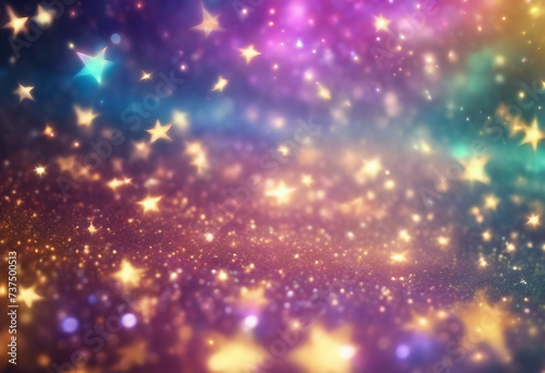 Glittering gradient background with hologram effect and magic lights Holographic abstract fantasy ba  3 .png