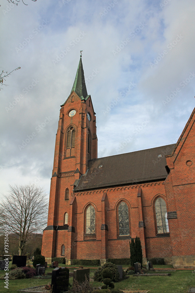 Obraz premium steinbergen, church of st. Agnes