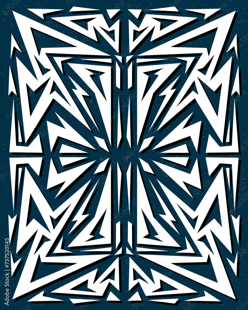 Abstract geometric sport background pattern in white and dark blue color. Vector illustration. Suitable for logo, banner, playing card, poster and jersey backgrounds.
Abstract geometric sport background pattern in white and dark blue color. Vector illustration. Suitable for logo, banner, playing card, poster and jersey backgrounds.