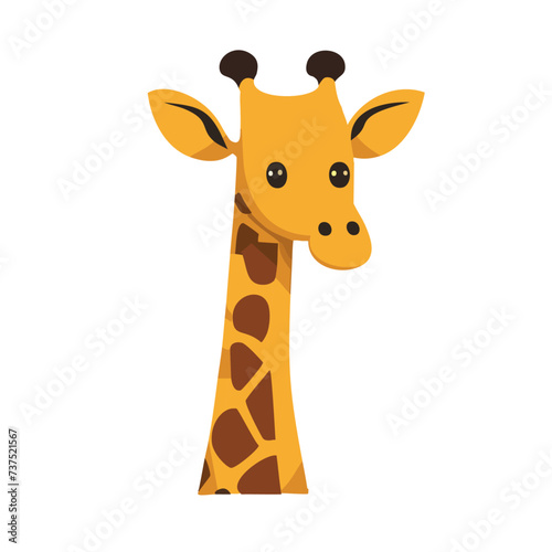  Giraffe Cartoon Neck and Head