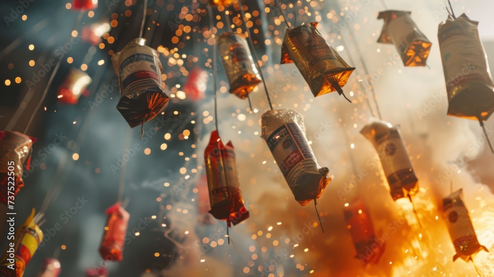 colorful burning up firecrackers pyrotechnic perfectly aligned
colorful burning up firecrackers pyrotechnic perfectly aligned