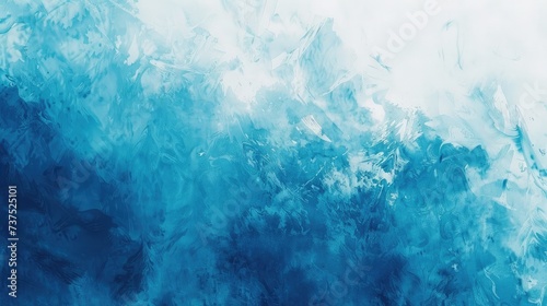 blue watercolor texture paint stain Shining brush stroke for you amazing design project photo