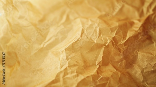 A close-up shot of a piece of brown paper. Versatile and can be used for various purposes