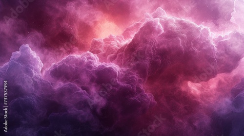 a bunch of clouds in the sky with a pink and purple color scheme in the middle of the picture and a red and purple color scheme in the middle of the picture. © Shanti
