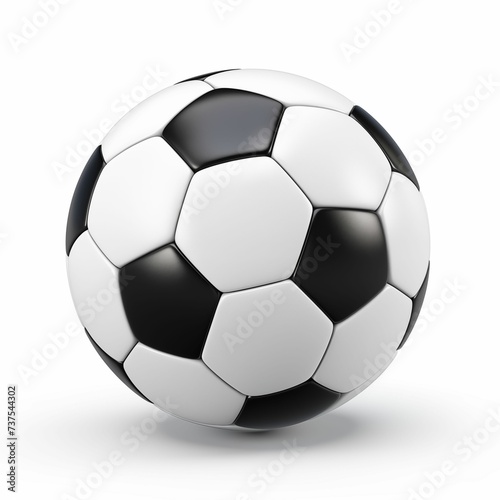 Soccer ball  isolated on a white background