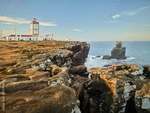 Leuchtturm am Cabo Carvoeiro, Peniche, Portugal