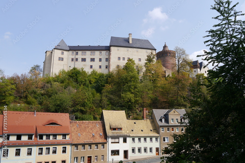 Naklejka premium Burg Mildenstein in Sachsen
