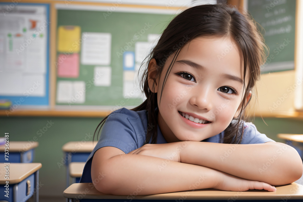 a child in classroom a child in classroom