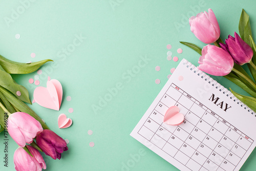 Εκτύπωση καμβά Tribute to mother's love: a day filled with warmth and recognition