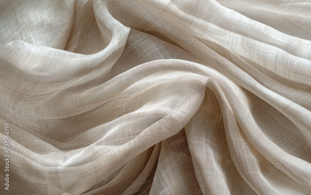 A fabric made from bamboo fibers, soft texture and natural, eco-conscious appeal A fabric made from bamboo fibers, soft texture and natural, eco-conscious appeal