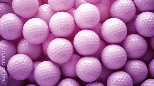 Background with golf balls in Mauve color.