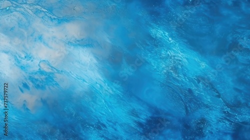 Blue foil decorative texture. Blue background for artwork