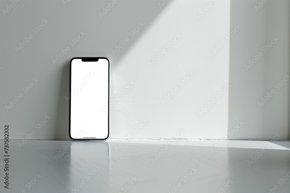 The abstract shape of the phone has a white background. Minimalism. PNG transparent The abstract shape of the phone has a white background. Minimalism. PNG transparent