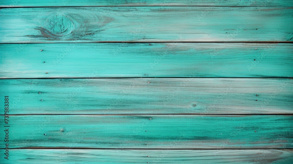 Colorful rich mint background and texture of wooden boards Colorful rich mint background and texture of wooden boards