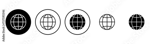 Web icon set. go to web icon. web click icon
